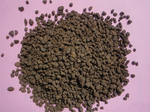 锰砂滤料工艺流程